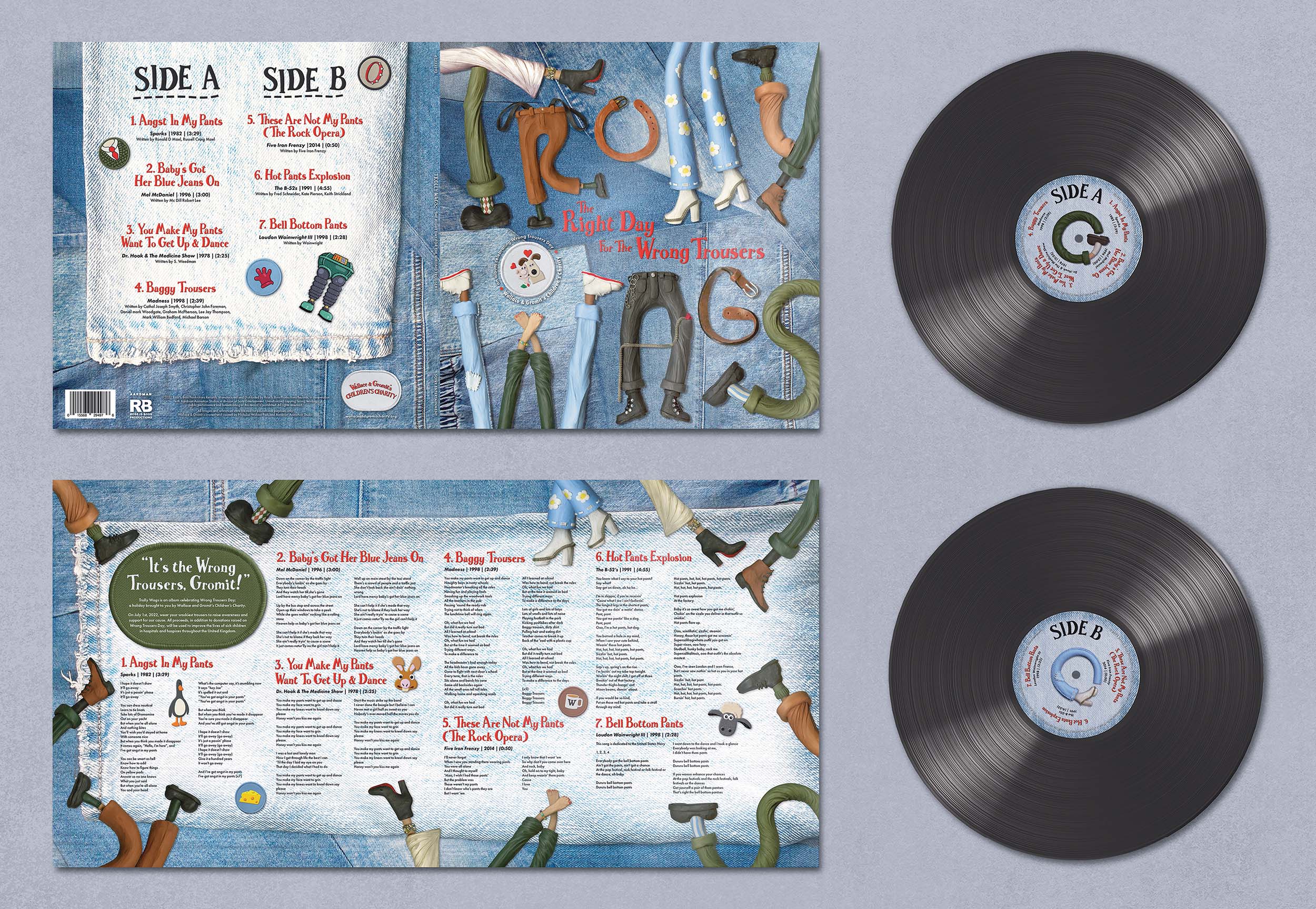Trolly Wags Album Collective Design