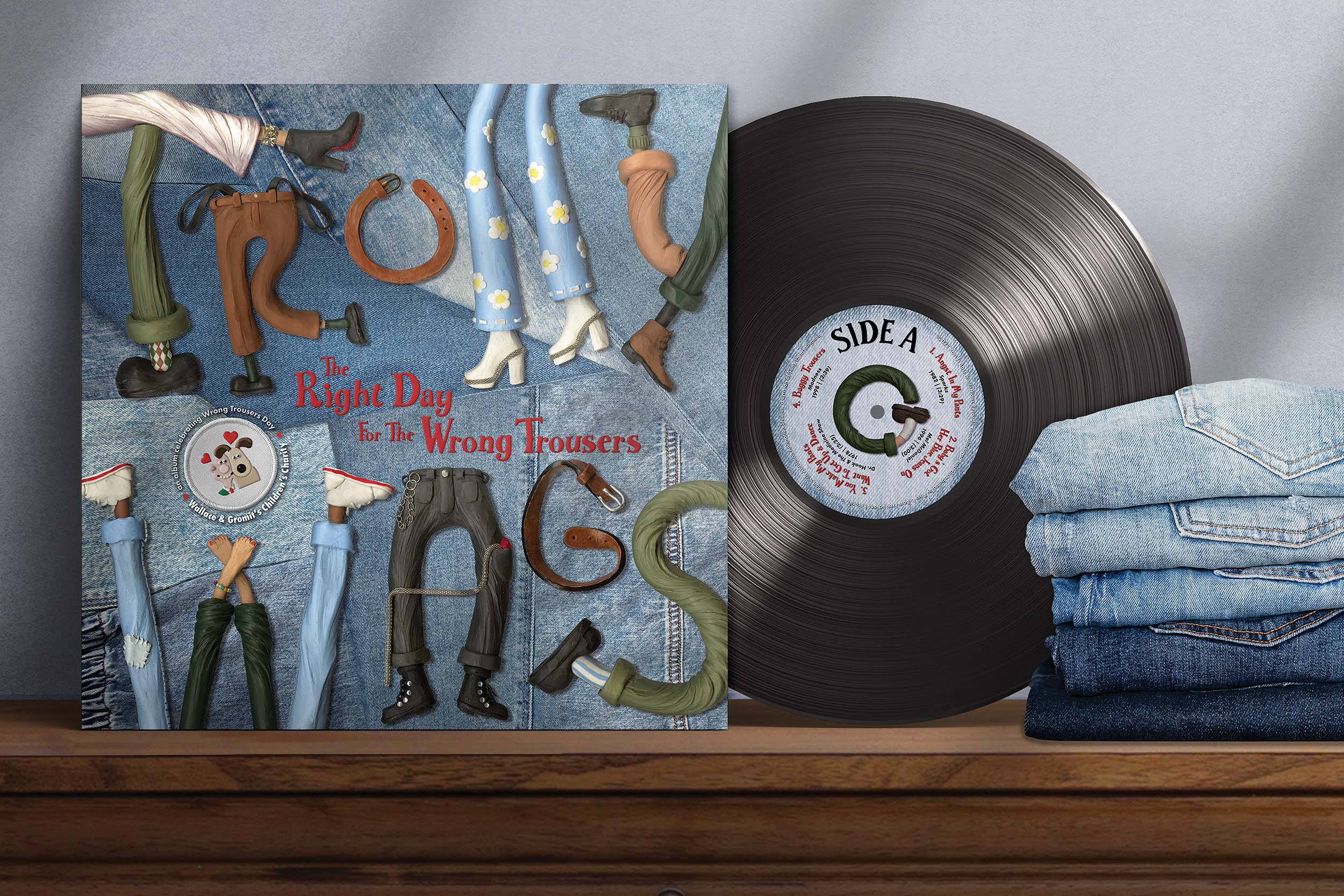 Trolly Wags Album Front Design