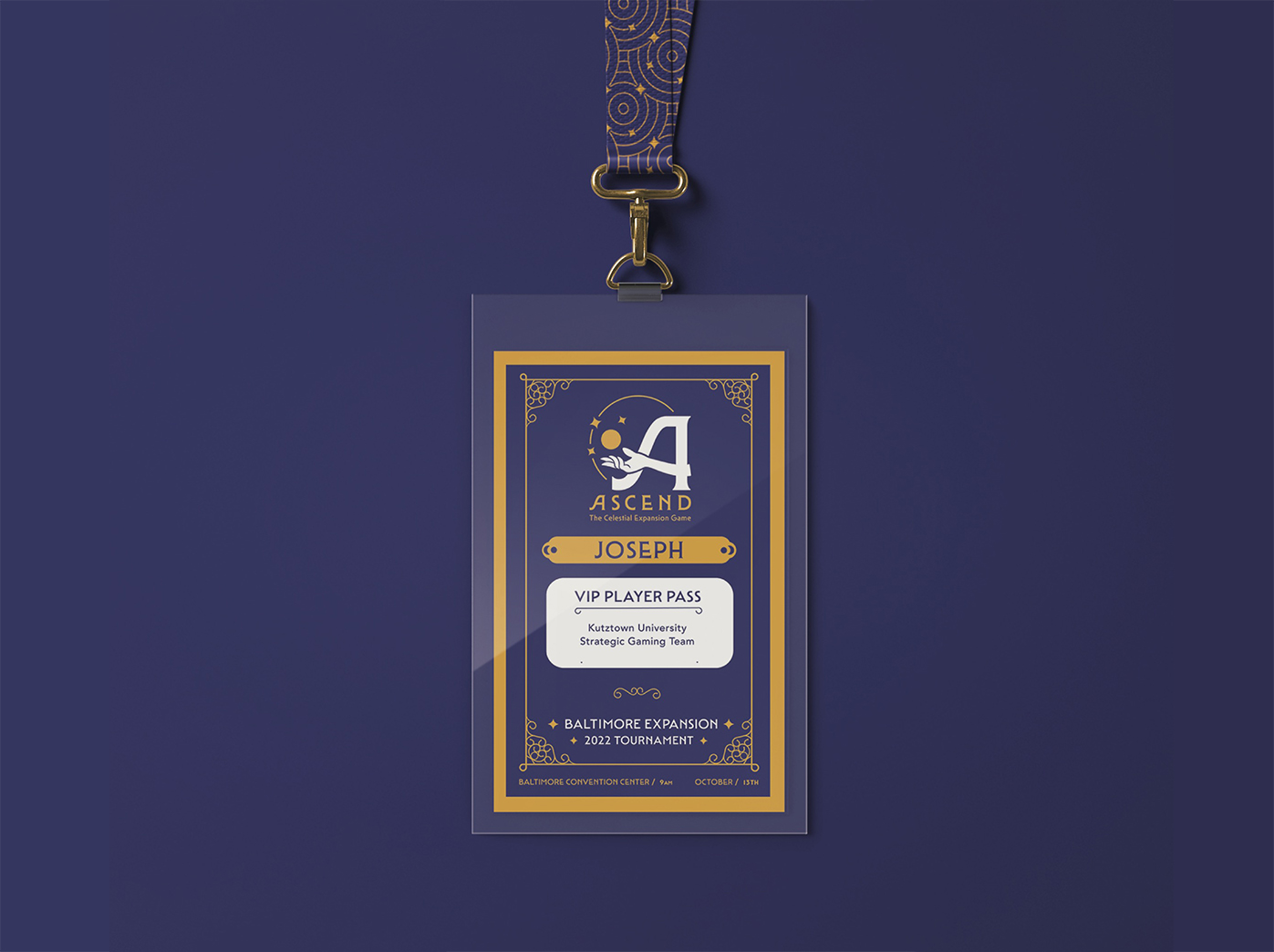 Ascend VIP Event Pass Mockup