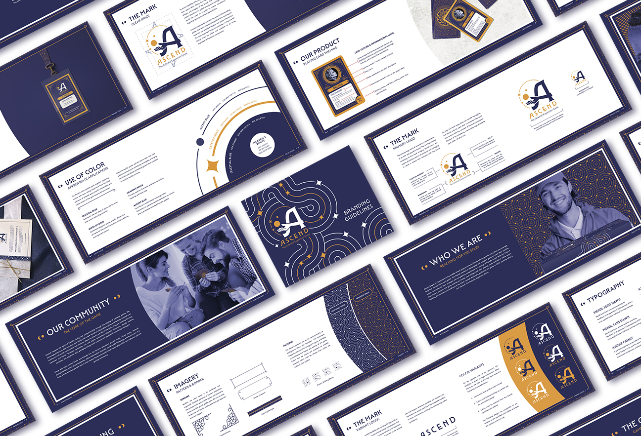 Ascend Branding Guide Flats Mockup