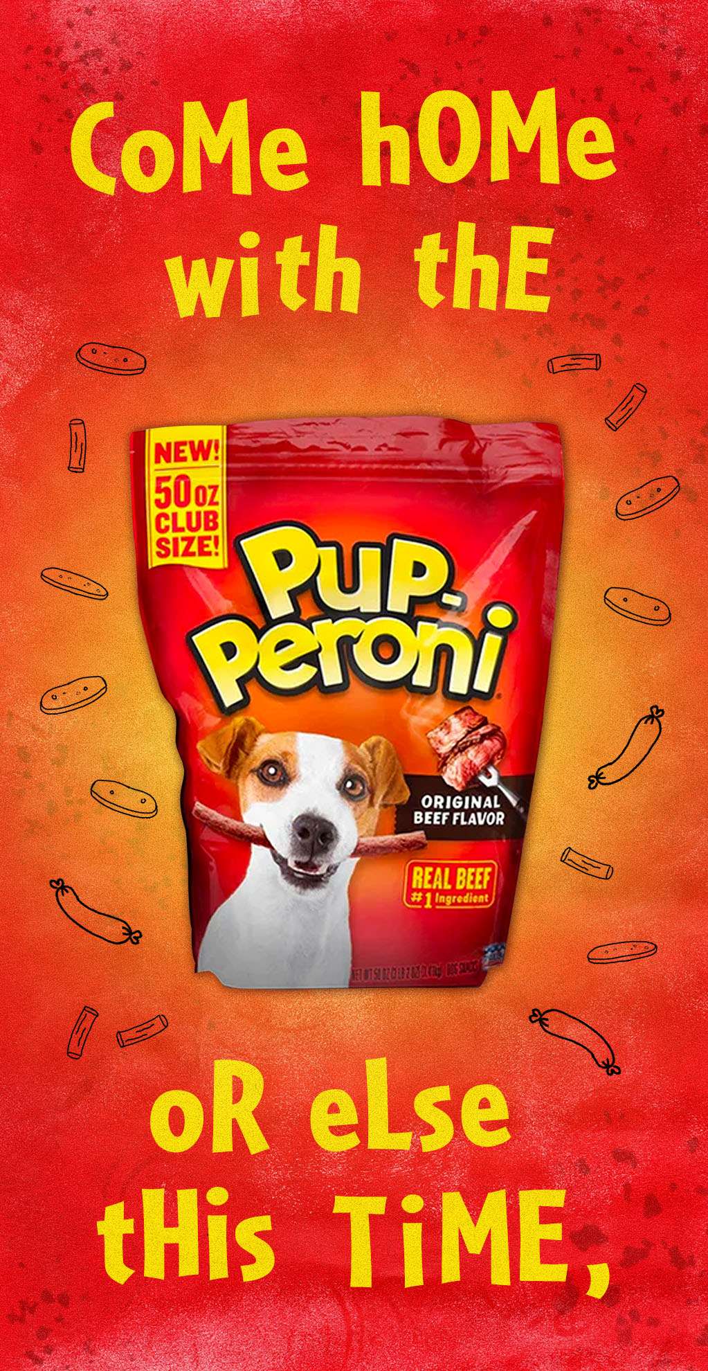 Pupperoni Only Pet Store Poster Flat 2/3